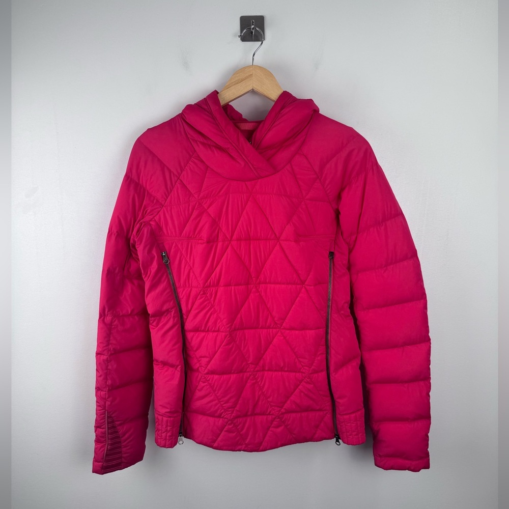 Lululemon‎ Women Pink Fluffed Up Pullover Puffer Jacket